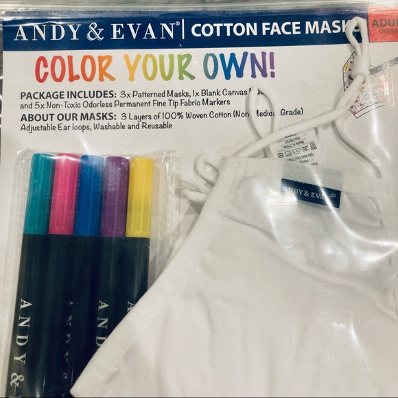 ANDY & EVAN *NWT* Face masks - Picture 2 of 6